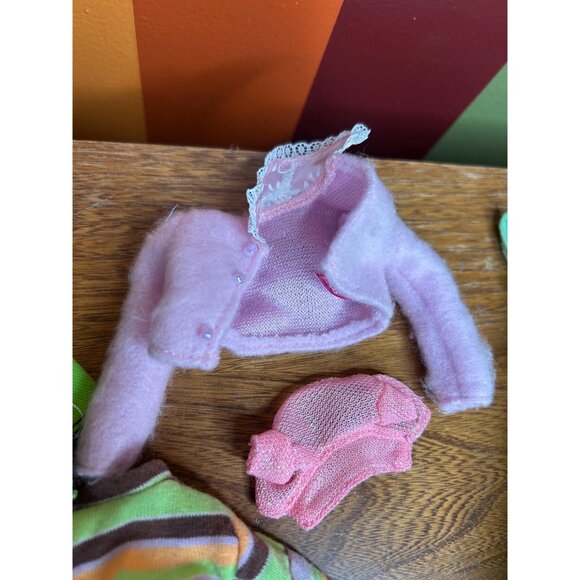 1990s vintage Barbie outfits overalls and assesories clothes collectable fashion - Picture 3 of 6